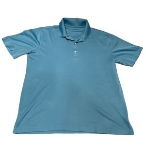 Greg Norman Blue polo size L GUC